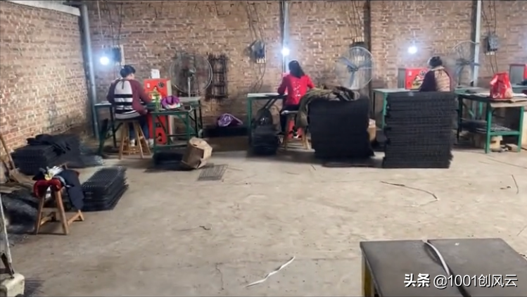 投资8万的筛网加工厂，一半出口一半内销，年销售400多万